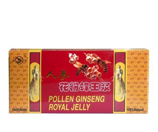Ampoule Ginseng – Gelée royal – Pollen