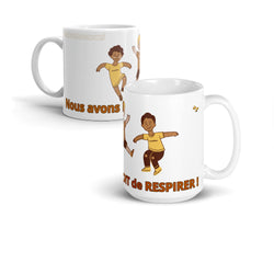 Mug Blanc "respirer"