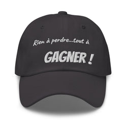 Casquette de Baseball "Rien à perdre..."