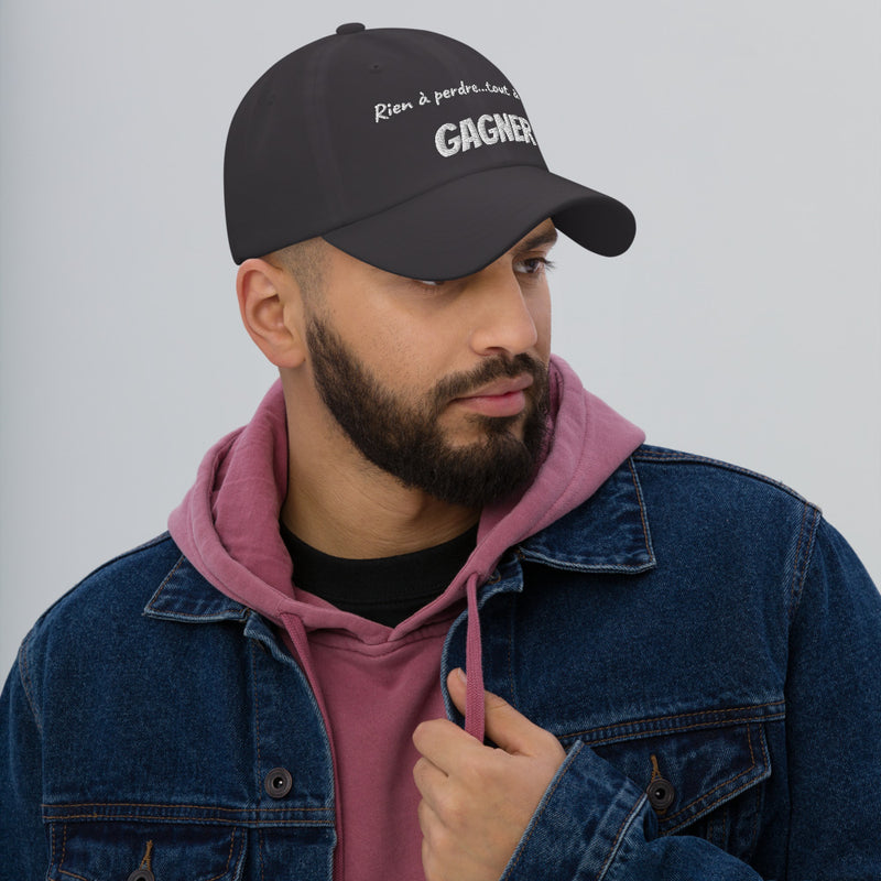 Casquette de Baseball "Rien à perdre..."