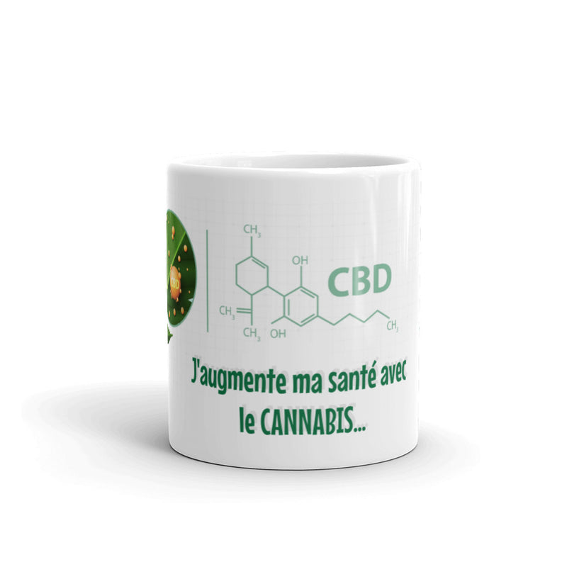 Mug Blanc "Cannabis Santé"