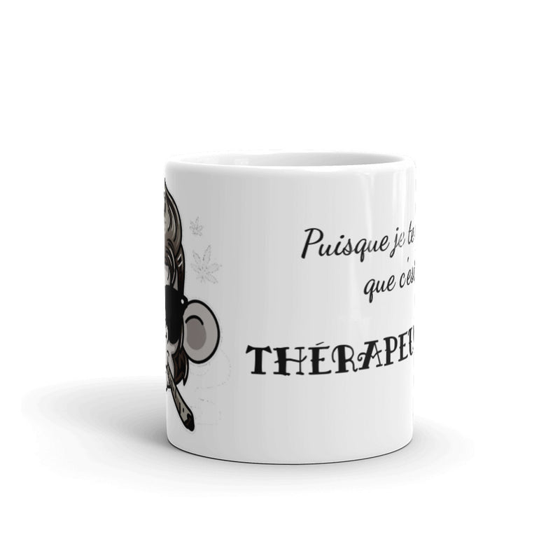 Mug Blanc "c'est THÉRAPEUTIQUE"