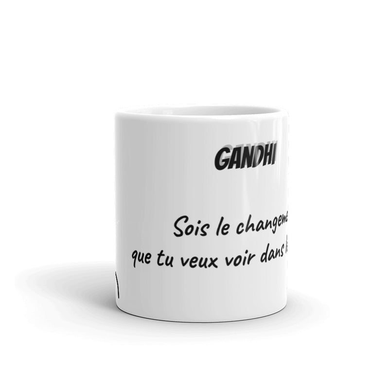 Mug Blanc "Gandhi - incarne..."