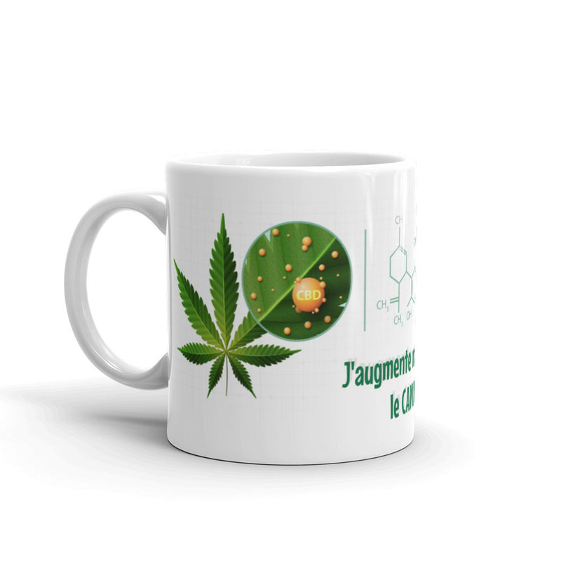 Mug Blanc "Cannabis Santé"