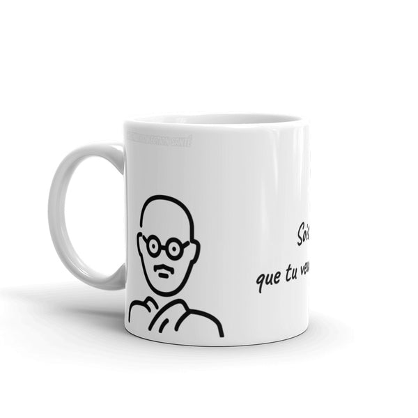 Mug Blanc "Gandhi - incarne..."