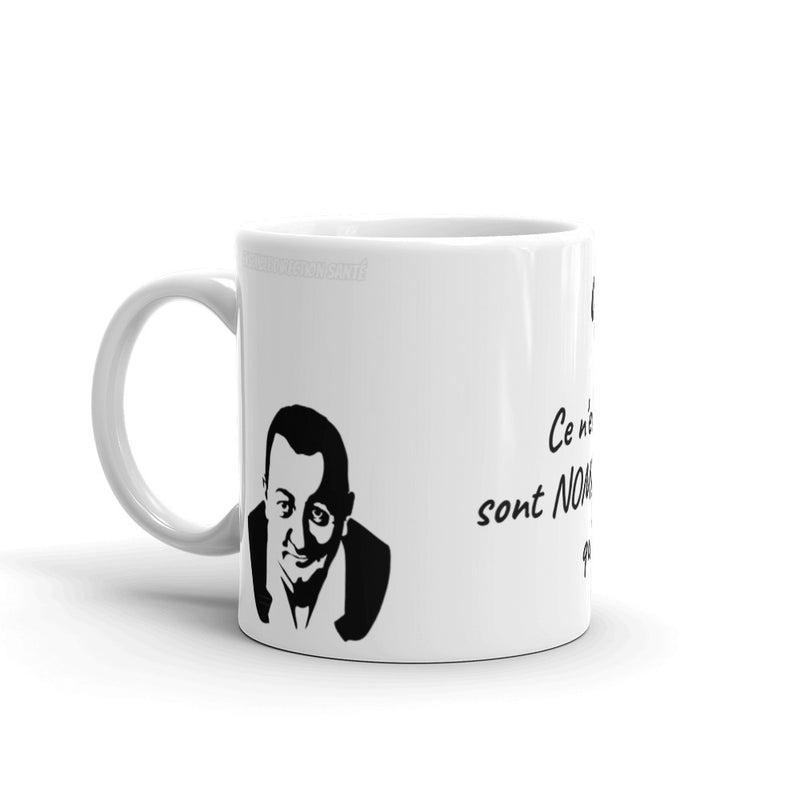 Mug Blanc "Coluche - nombreux"