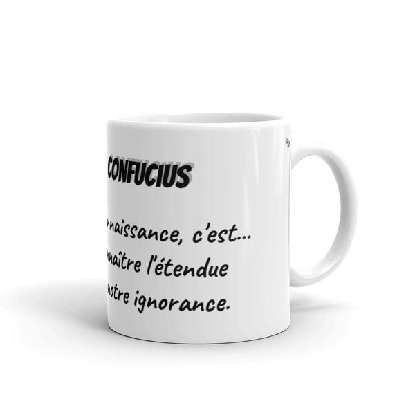 Mug Blanc "Confucius - La connaissance"