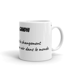 Mug Blanc "Gandhi - incarne..."