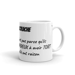 Mug Blanc "Coluche - nombreux"