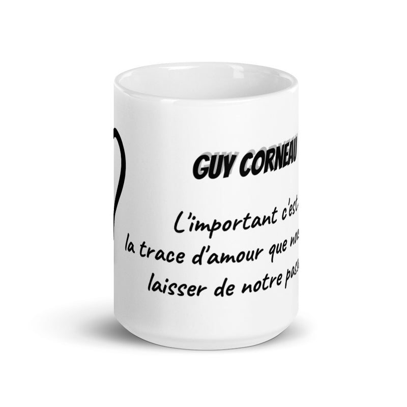 Mug Blanc "Corneau - la trace..."