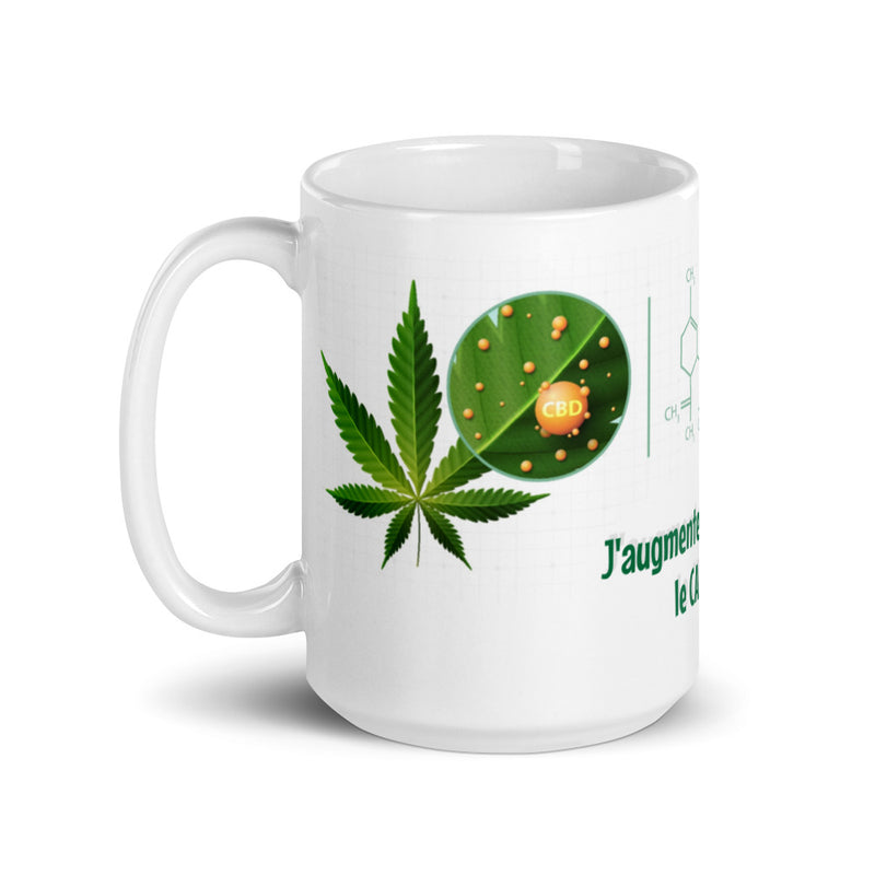 Mug Blanc "Cannabis Santé"