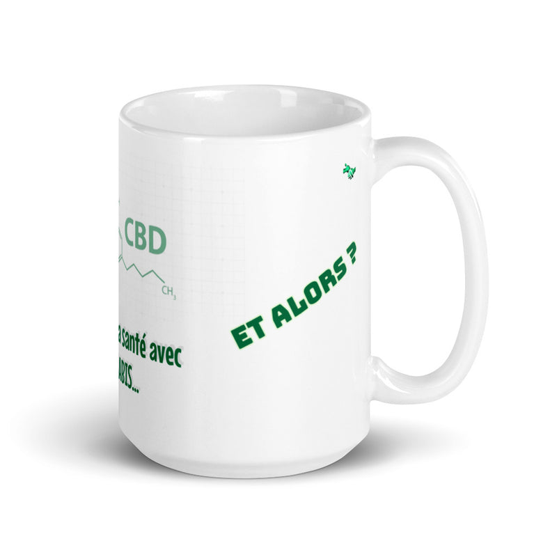 Mug Blanc "Cannabis Santé"