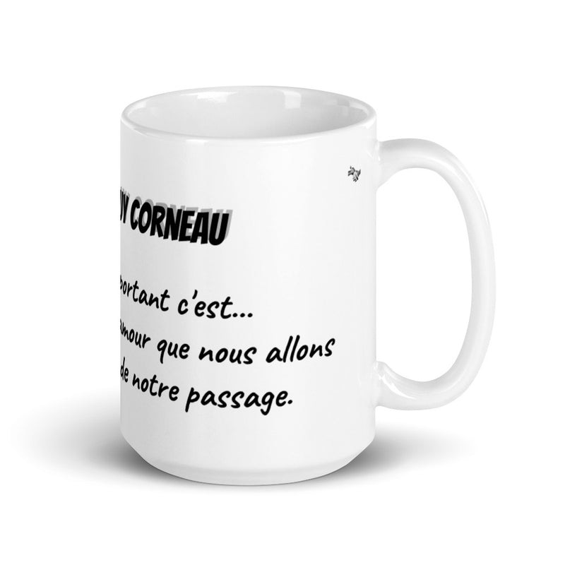 Mug Blanc "Corneau - la trace..."